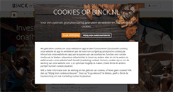 Desktop Screenshot of mobiel.binck.nl